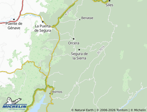 MICHELIN El Batán map - ViaMichelin