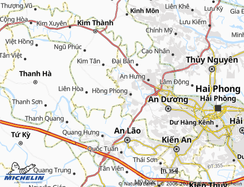 MICHELIN-Landkarte An Hòa - ViaMichelin