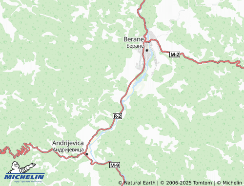 MICHELIN-Landkarte Vinicka - ViaMichelin