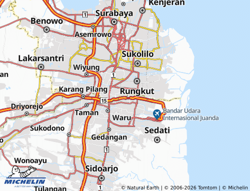 Mapa MICHELIN Kutisari - ViaMichelin
