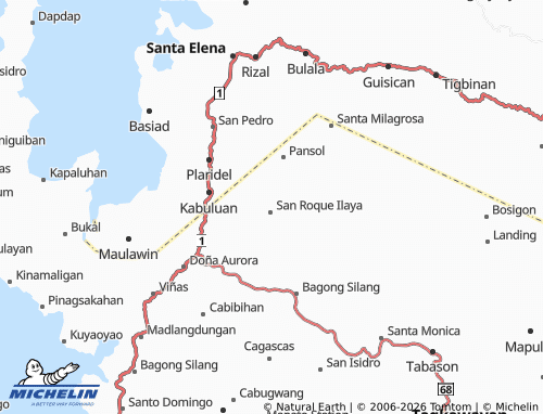 MICHELIN Rizal Ibaba map - ViaMichelin