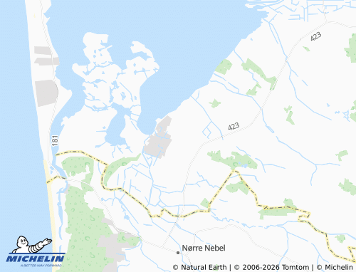 Mapa MICHELIN Vesterby - ViaMichelin