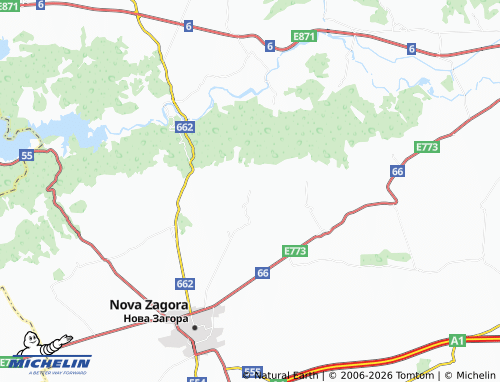 MICHELIN Sadiysko pole map - ViaMichelin
