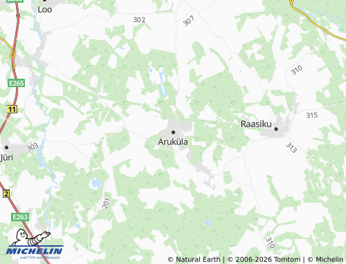 MICHELIN-Landkarte Aruküla - ViaMichelin