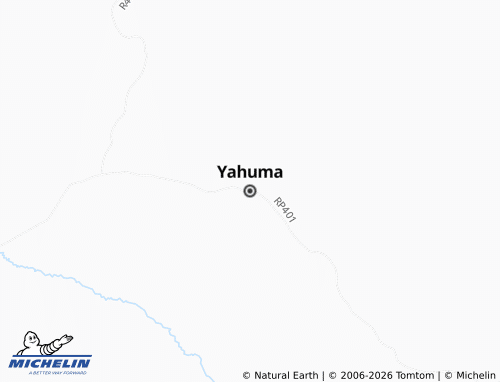 MICHELIN Yahuma map - ViaMichelin