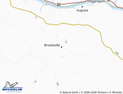 Kaart MICHELIN Brooksville - ViaMichelin