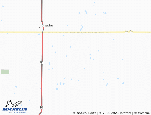 Mappa MICHELIN Rose Creek - ViaMichelin