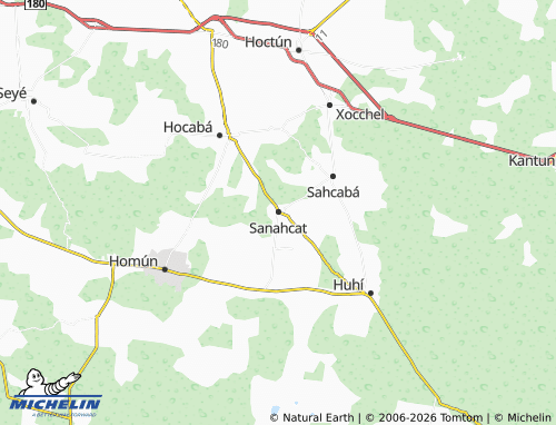 Carte MICHELIN Sanahcat - ViaMichelin