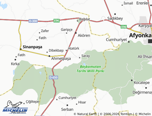 Mappa MICHELIN Ambar - ViaMichelin