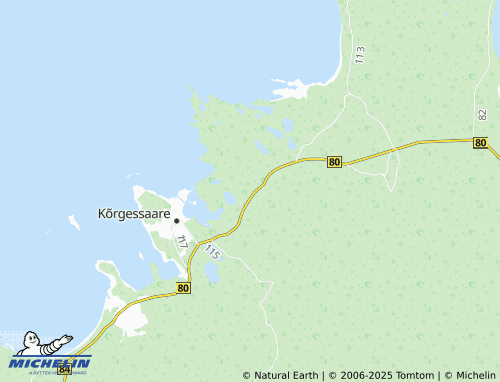 MICHELIN Rootsi map - ViaMichelin