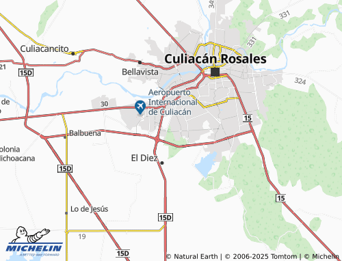 MICHELIN Casa Blanca map - ViaMichelin