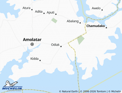 Mappa MICHELIN Odiak - ViaMichelin