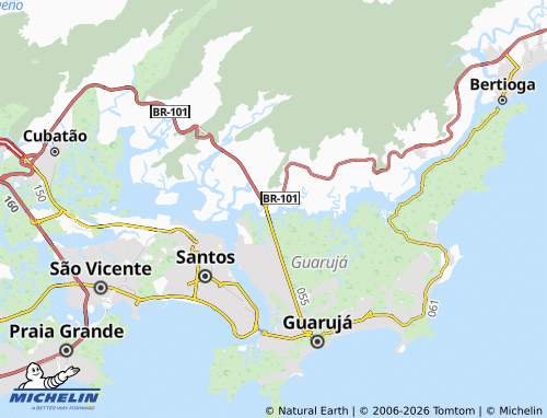 Mapa MICHELIN Monte Cabrão - ViaMichelin