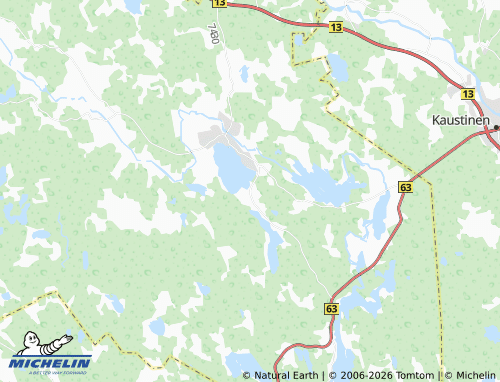 MICHELIN-Landkarte Nabba - ViaMichelin