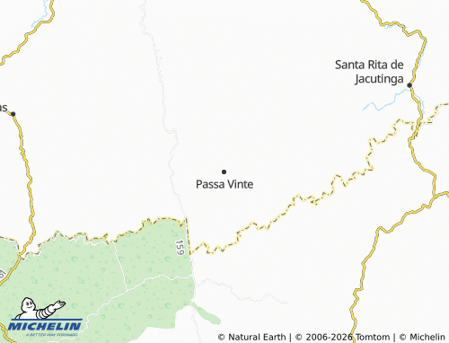 Mappa MICHELIN Passa Vinte - ViaMichelin