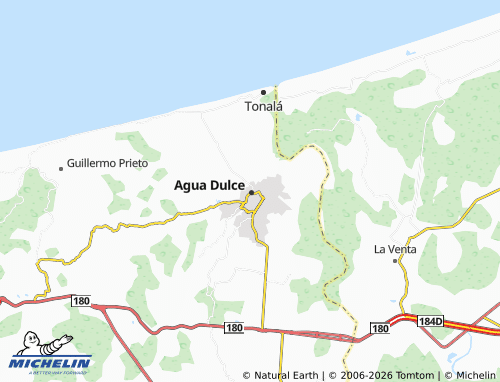 Mapa MICHELIN Díaz Ordaz - ViaMichelin