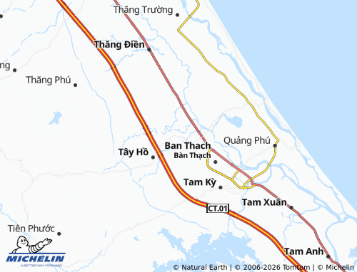 Mapa MICHELIN Tam An - ViaMichelin