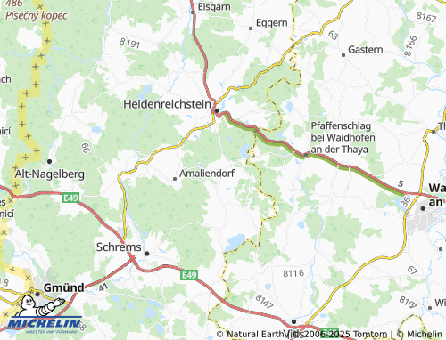Carte MICHELIN Seyfrieds - ViaMichelin
