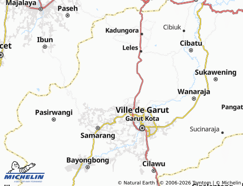 MICHELIN-Landkarte Pananjung - ViaMichelin