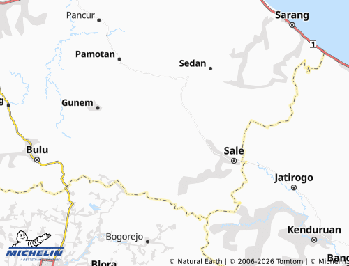 Carte MICHELIN Tengger - ViaMichelin