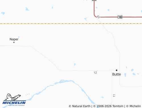 Mapa MICHELIN McCulley - ViaMichelin