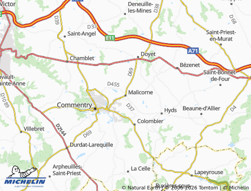 Mapa MICHELIN Malicorne - ViaMichelin
