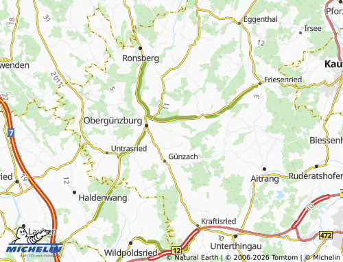 Mappa MICHELIN Eggenbühl - ViaMichelin