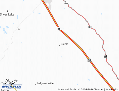 Mapa MICHELIN Biehle - ViaMichelin