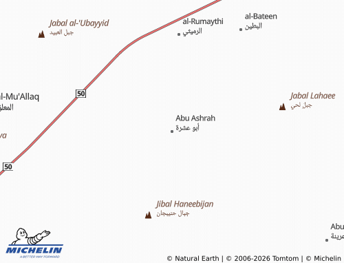 Mappa MICHELIN Abu Ashrah - ViaMichelin