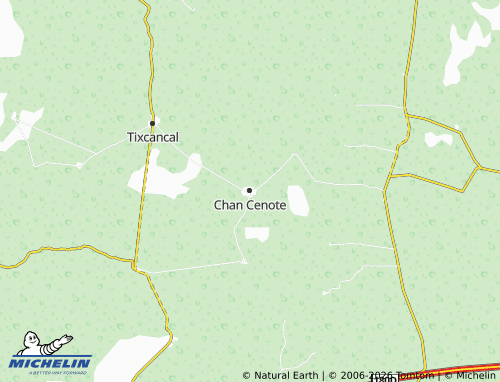 MICHELIN-Landkarte Chan Cenote - ViaMichelin