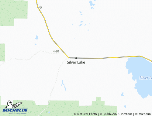 Mapa MICHELIN Silver Lake - ViaMichelin