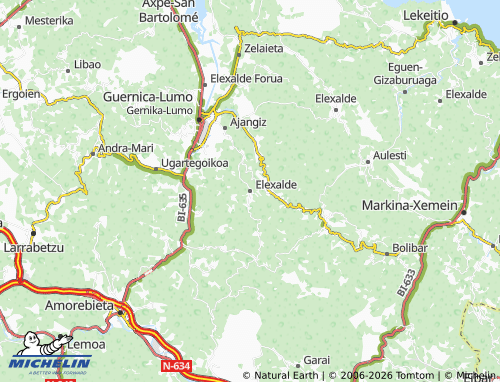 Mapa MICHELIN Elexalde - ViaMichelin