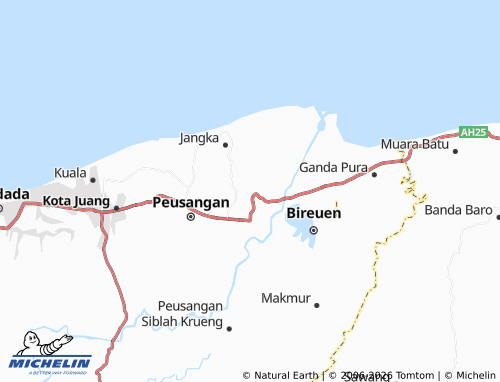 Mappa MICHELIN Tanjong Mesjid - ViaMichelin