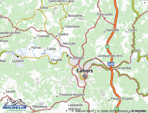 Carte MICHELIN Englandières - ViaMichelin