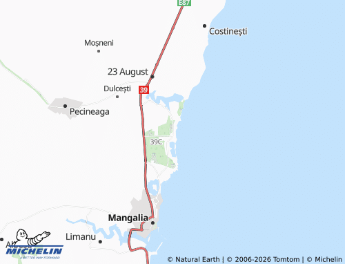 Mapa MICHELIN Olimp - ViaMichelin