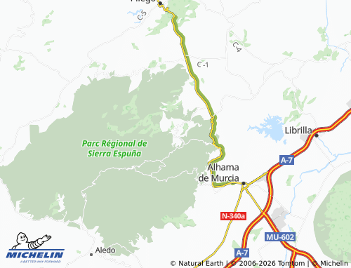 MICHELIN-Landkarte El Berro - ViaMichelin