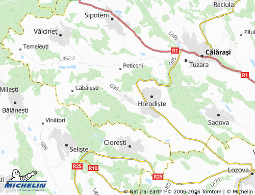 Mappa MICHELIN Buda - ViaMichelin