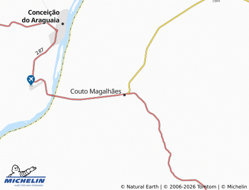 Mappa MICHELIN Couto Magalhães - ViaMichelin