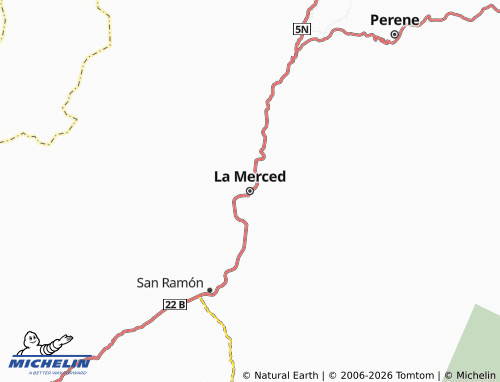 MICHELIN La Merced map - ViaMichelin
