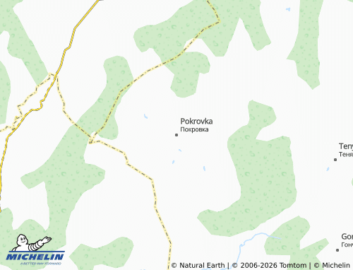 MICHELIN-Landkarte Pokrovka - ViaMichelin