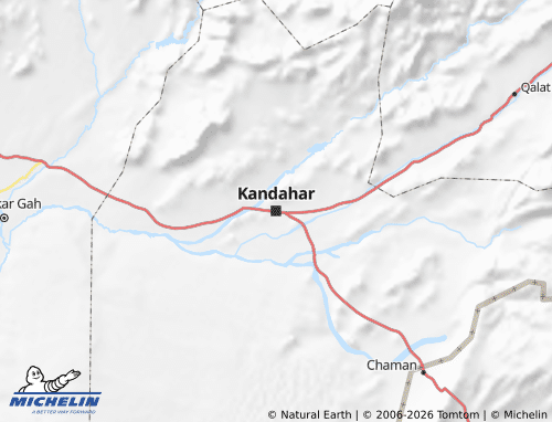 Kaart MICHELIN Quandahar - ViaMichelin