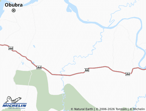 Mappa MICHELIN Onyen Okpon - ViaMichelin