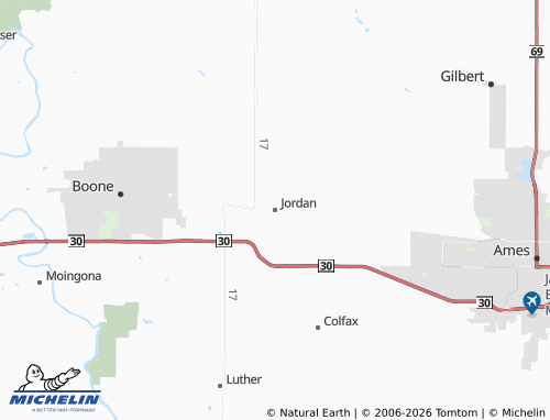 Mappa MICHELIN Jordan - ViaMichelin