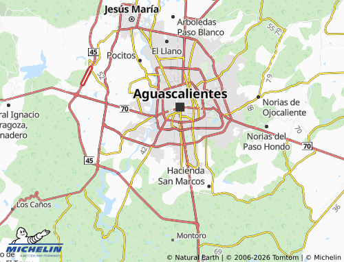 Carte MICHELIN Boulevares Primera Sección - ViaMichelin