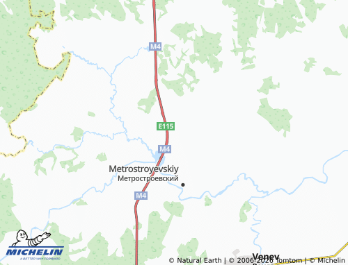 Carte MICHELIN Matveyevka - ViaMichelin