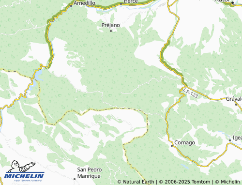 MICHELIN Ambas Aguas map - ViaMichelin