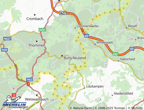 MICHELIN Steffeshausen map - ViaMichelin