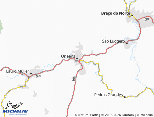 Mapa MICHELIN Orleans - ViaMichelin
