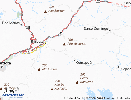 Mapa MICHELIN Chapa Alta - ViaMichelin