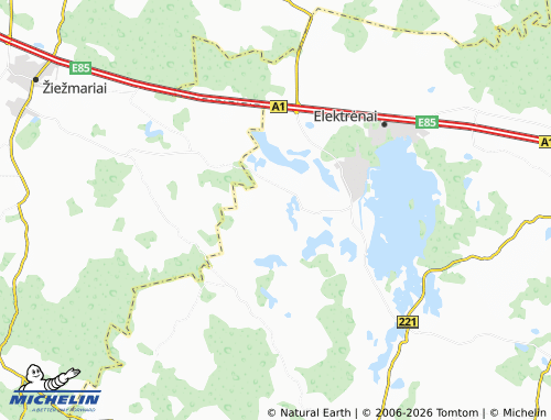 MICHELIN Kareivonys map - ViaMichelin